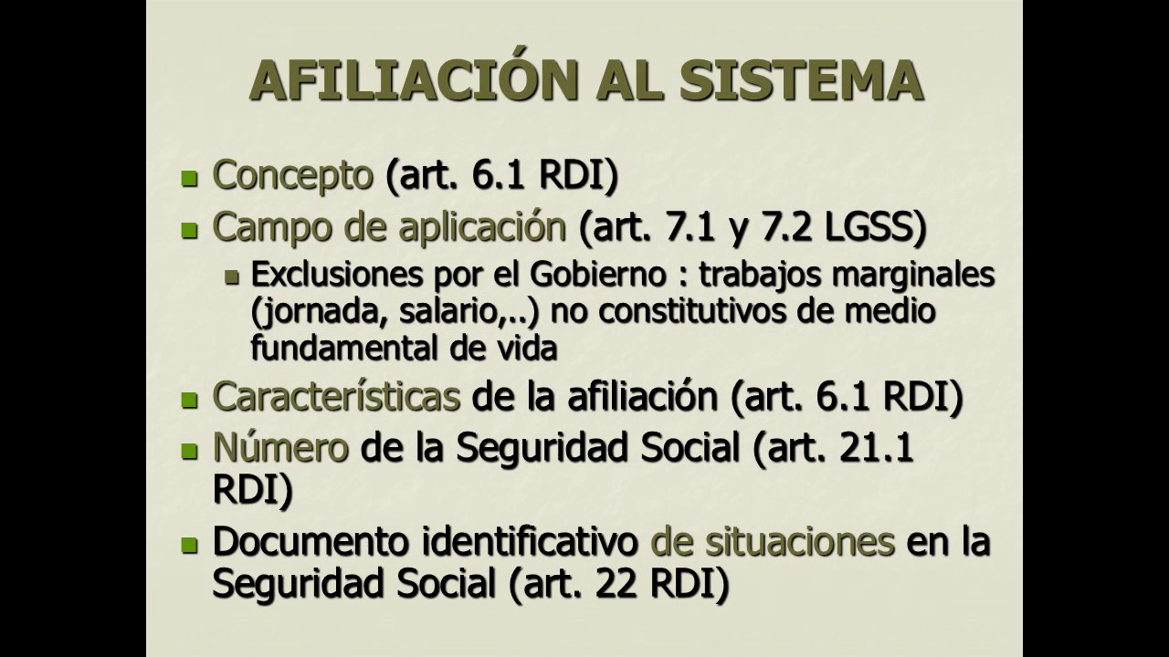 Test seguridad social afiliacion altas y bajas - Diario Melilla